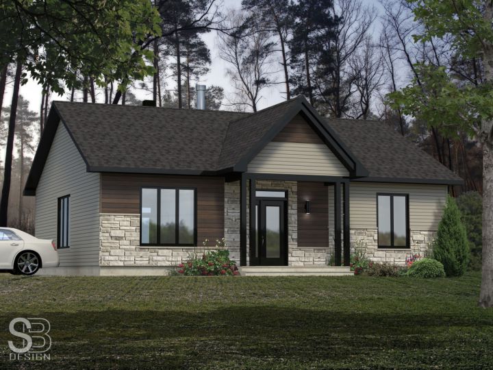 Dessin plan de maison SB Design