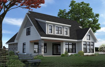 Vue 3D de batiment residentiel