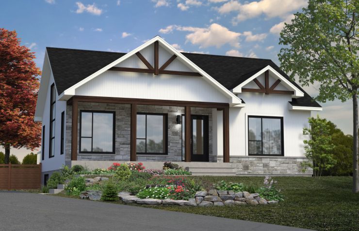 Imagerie 3D de maison