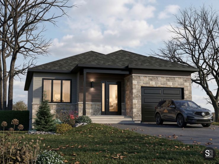 Image trois dimensions architecture